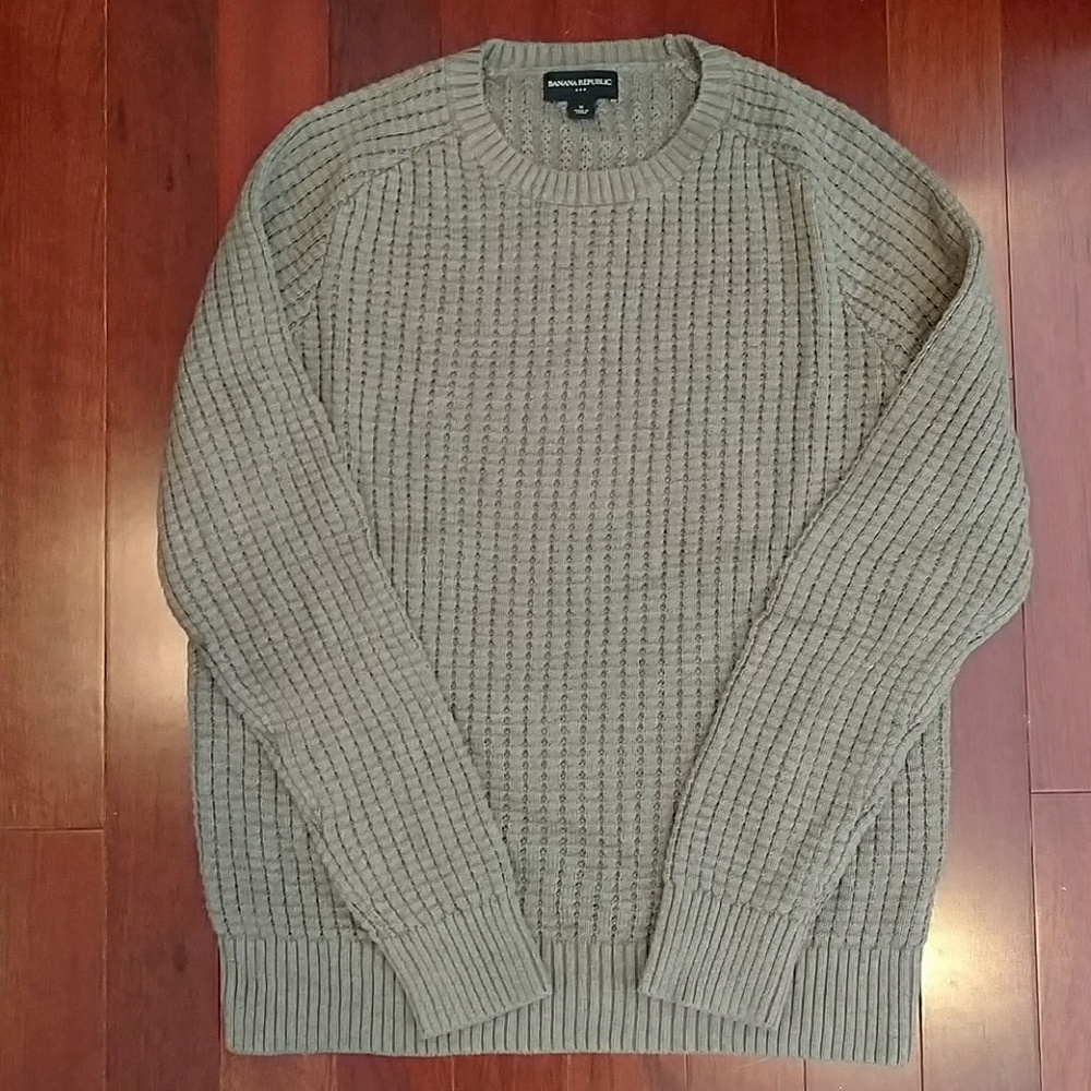 Banana Republic waffle sweater